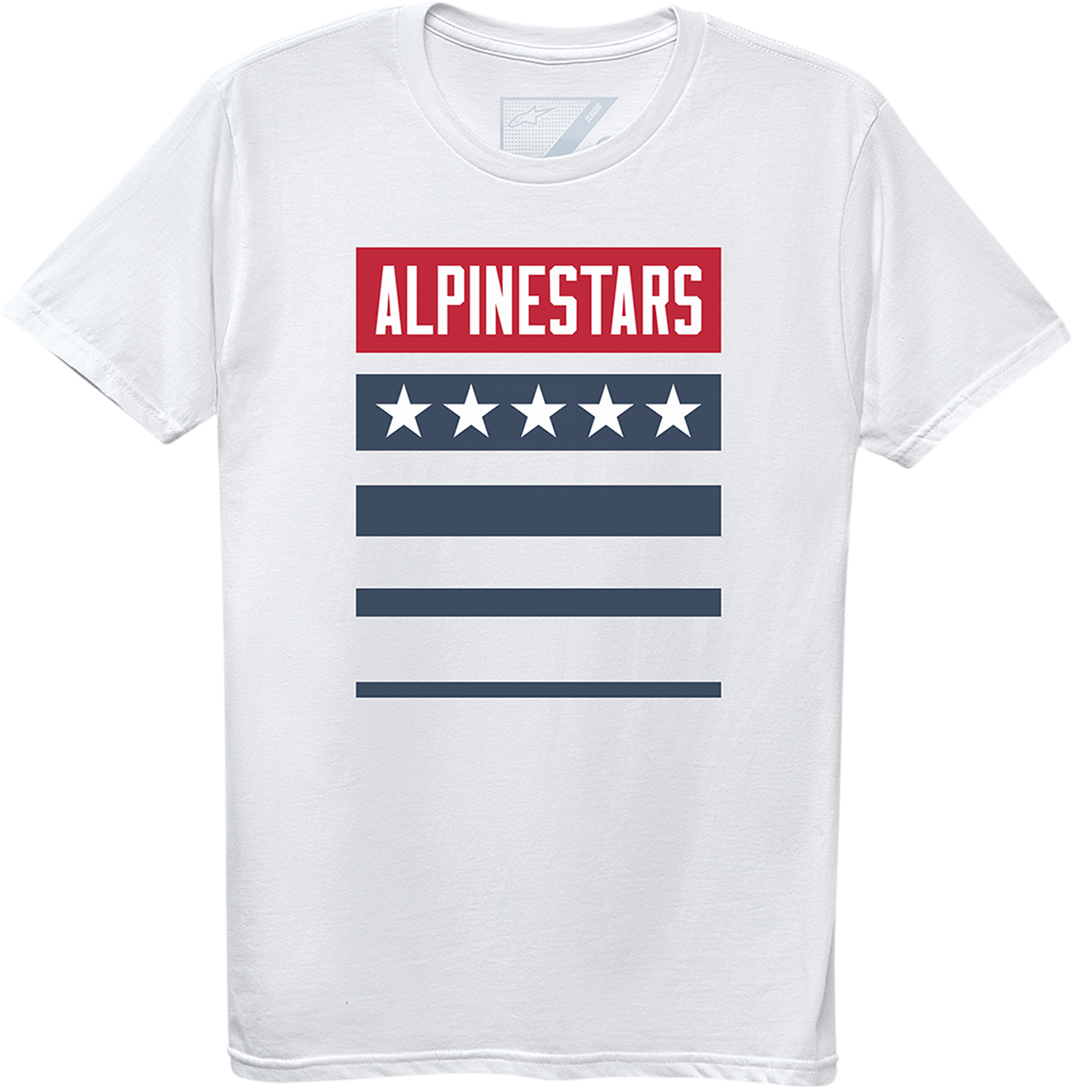 Camiseta nacional ALPINESTARS - Blanca - Mediana 12307210420M 