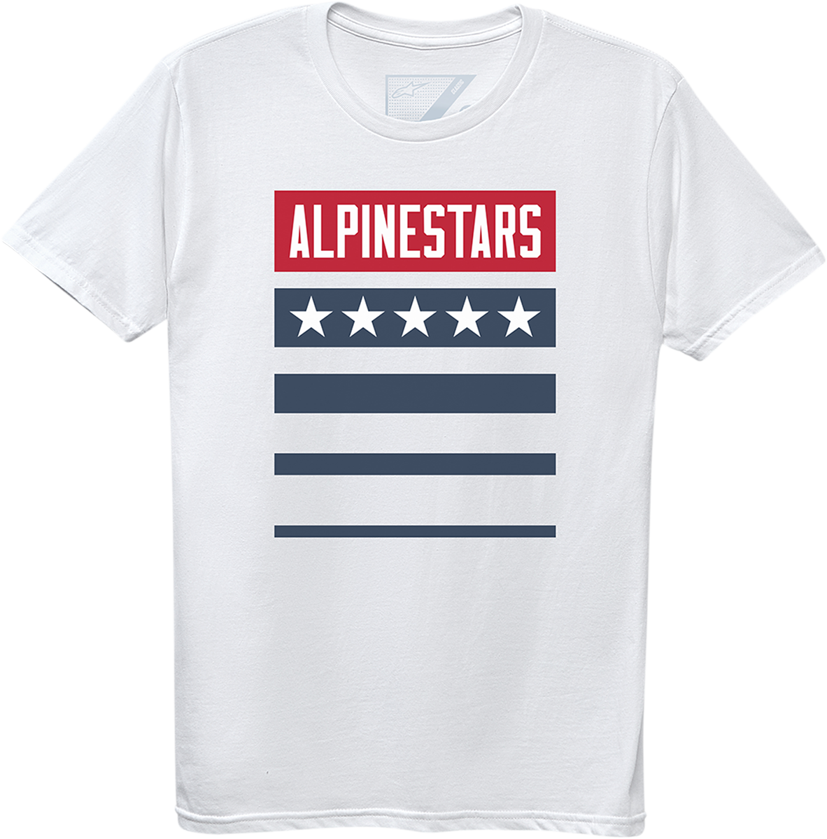 ALPINESTARS National T-Shirt - White - XL 12307210420XL