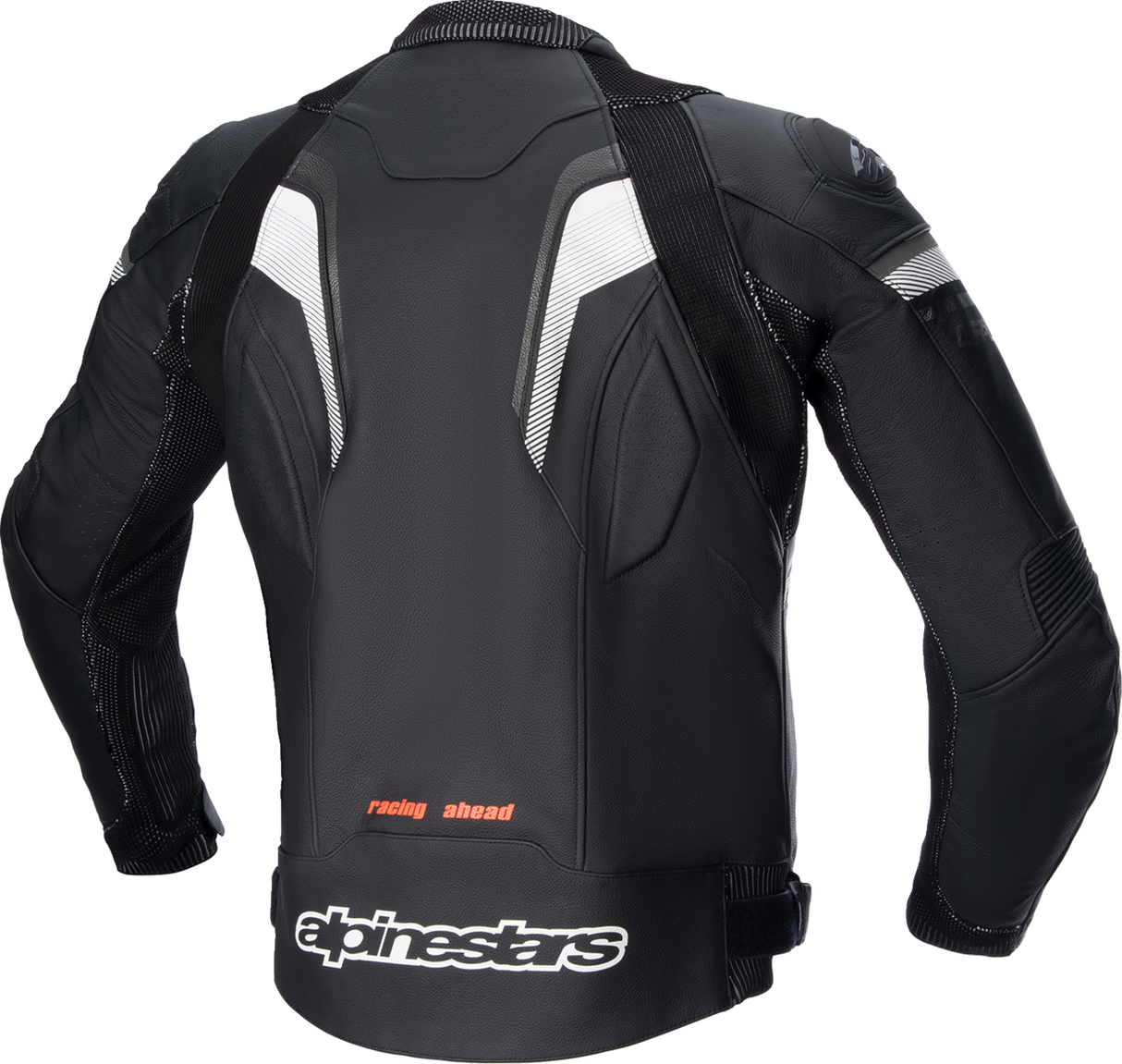 Chaqueta de cuero ALPINESTARS GP Plus R v3 Rideknit - Negro/Blanco - US 40 / EU 50 31003211250 