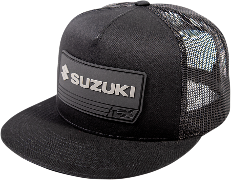 FACTORY EFFEX Suzuki 21 Racewear Gorra - Negro 24-86410 