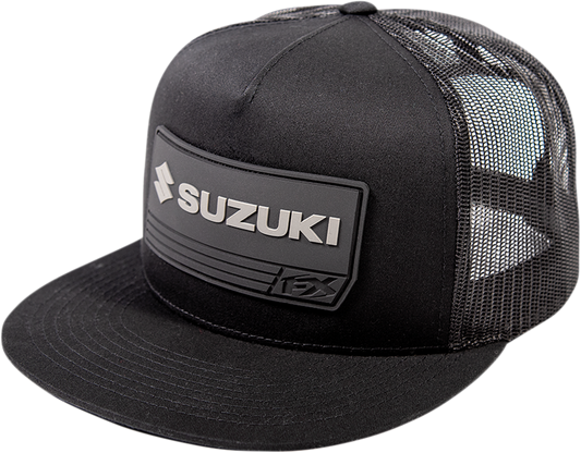 FACTORY EFFEX Suzuki 21 Racewear Gorra - Negro 24-86410 