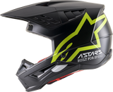 ALPINESTARS SM5 Helmet - Compass - Matte Black/Yellow Fluo - XL 8303321-1559-XL