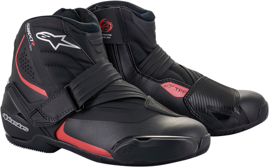 ALPINESTARS SMX-1 R v2 Boots - Black/Red - US 5 / EU 38 2224521-13-38