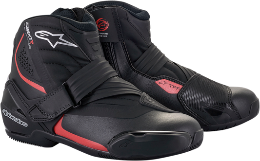 ALPINESTARS SMX-1 R v2 Boots - Black/Red - US 14 / EU 50 2224521-13-50
