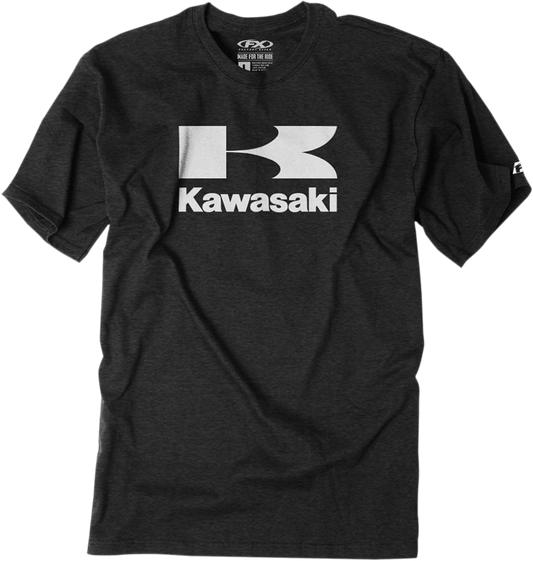 FACTORY EFFEX Kawasaki Flying-K T-Shirt - Charcoal - XL 22-87116