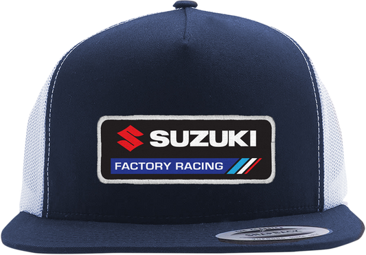 FACTORY EFFEX Gorra Suzuki Factory - Azul marino/Blanco 22-86404 
