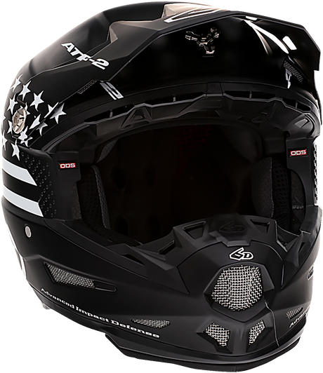 6D ATR-2 Helmet - Tactical - Black - 2XL 12-3009