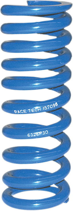 RACE TECH Resorte de choque de herida progresiva - Azul - P30 - Tasa de resorte 532 lbs/in SRSP 6326P30 