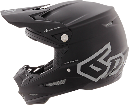 6D ATR-2 Helmet - Matte Black - XS 12-0504