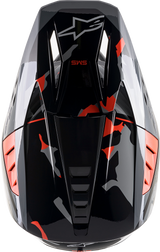 ALPINESTARS SM5 Helmet - Rover - Gray/Red - Large 8303921-1392-LG