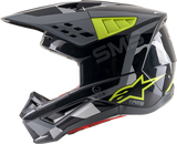 ALPINESTARS SM5 Helmet - Rover - Gray/Yellow - Large 8303921-1592-LG