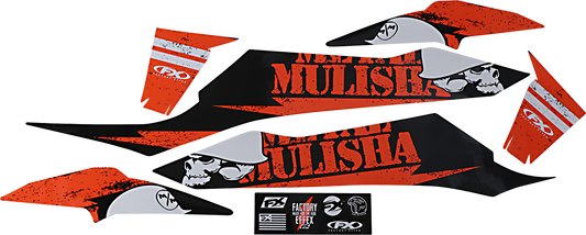 Kit de gráficos FACTORY EFFEX Metal Mulisha - KTM 23-11532 