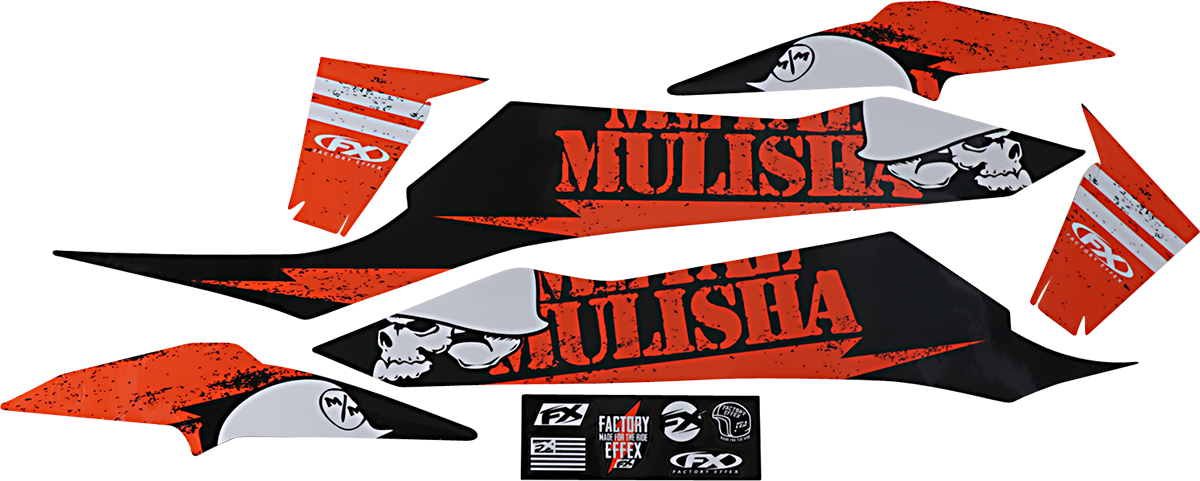 FACTORY EFFEX Metal Mulisha Graphic Kit - KTM 23-11532