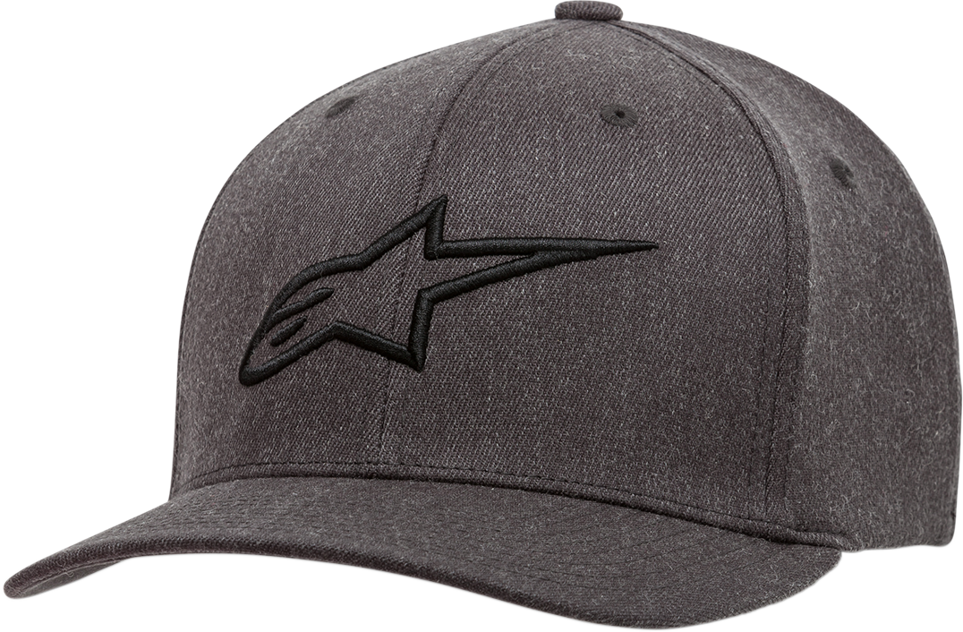 ALPINESTARS Ageless Curve Hat - Heather Charcoal/ Black - Small/Medium 1017810101910SM