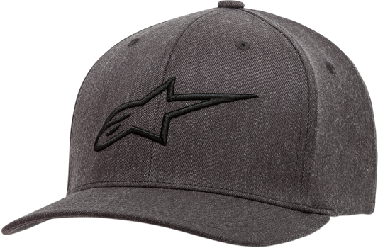 ALPINESTARS Ageless Curve Hat - Heather Charcoal/ Black - Small/Medium 1017810101910SM