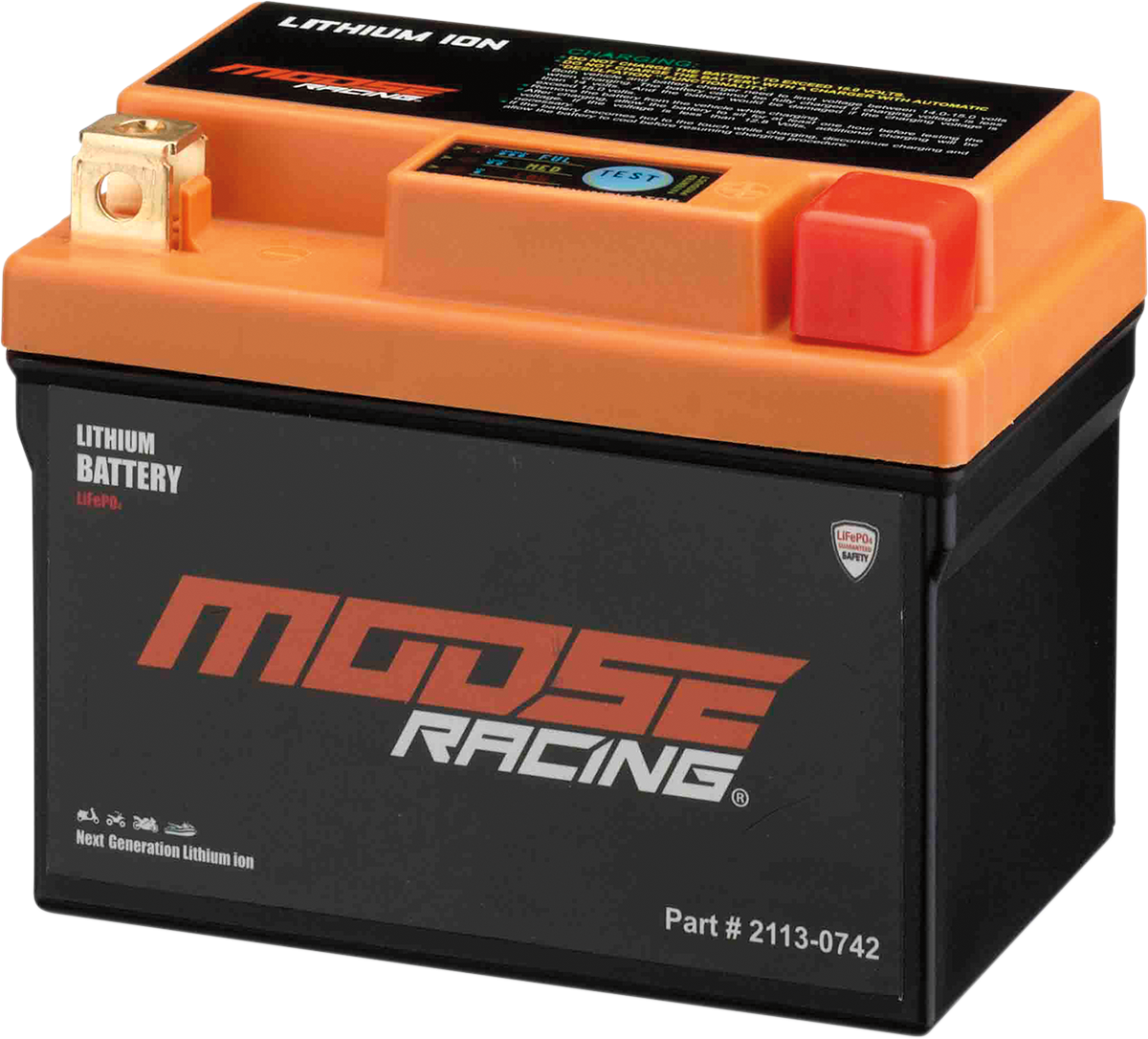 MOOSE RACING Li-Ion Battery - HUTZ5S-FP HUTZ5S-FP