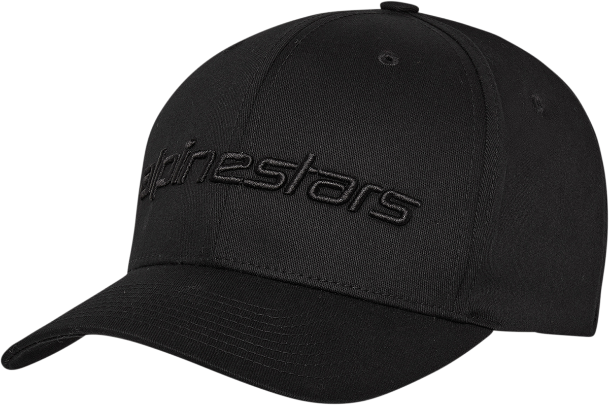 ALPINESTARS Linear Hat - Black/Black - Small/Medium 1230810051010SM