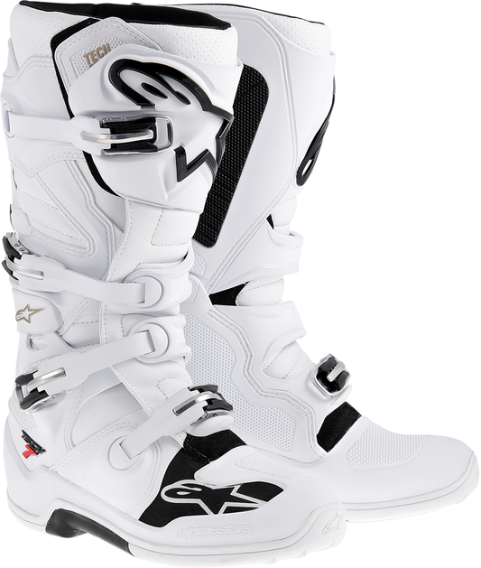 Botas ALPINESTARS Tech 7 - Blanco - US 10 20120142010 