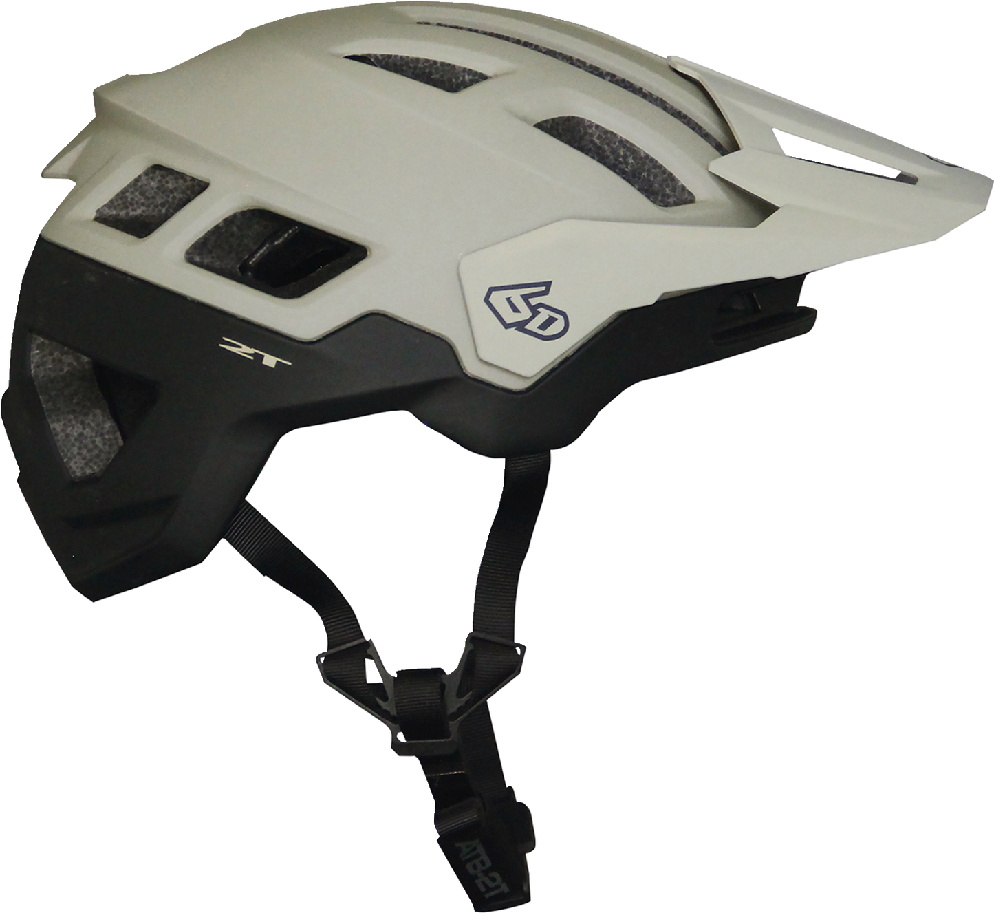 6D ATB-2T Helmet - Ascent - Sand/Black Matte - XS/S 23-0034