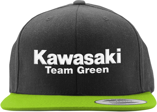 FACTORY EFFEX Gorra Kawasaki Team Green 2 - Negro/Verde 22-86104 