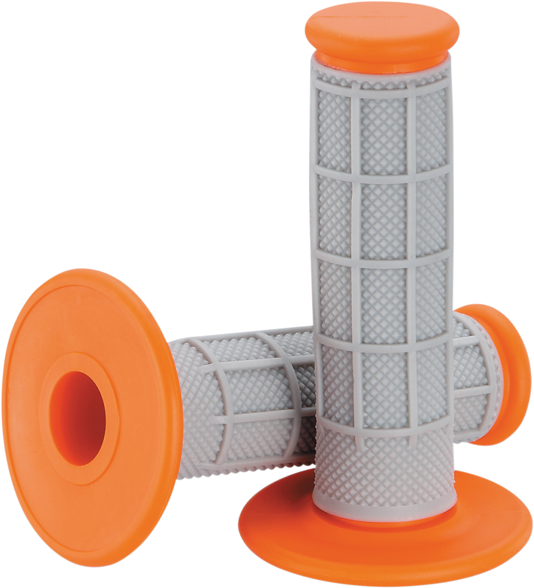 MOOSE RACING Grips - Qualifier - Half Waffle - Orange 1MG0715-EVM