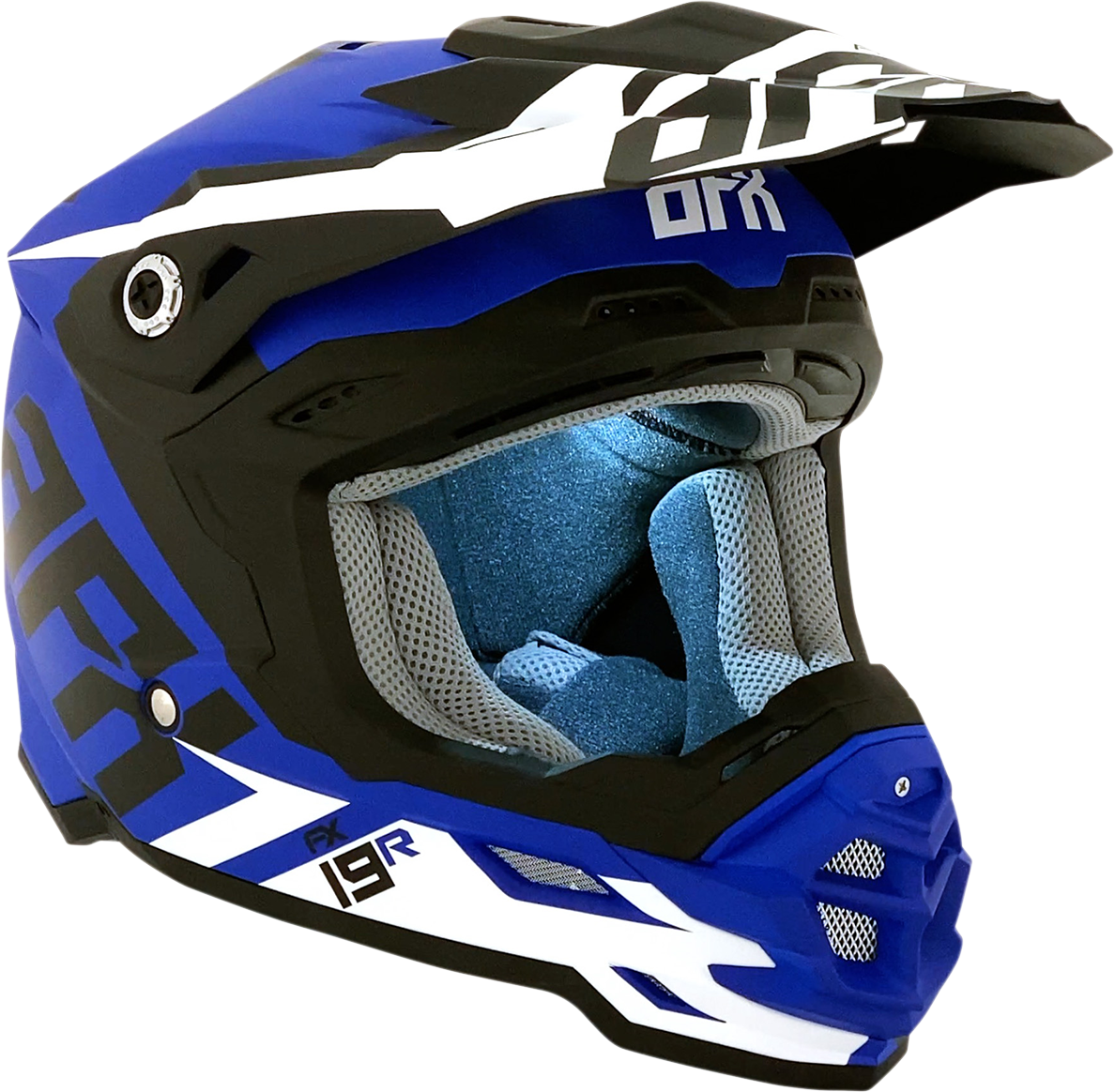 AFX FX-19R Helmet - Racing - Matte Blue - XL 0110-7071