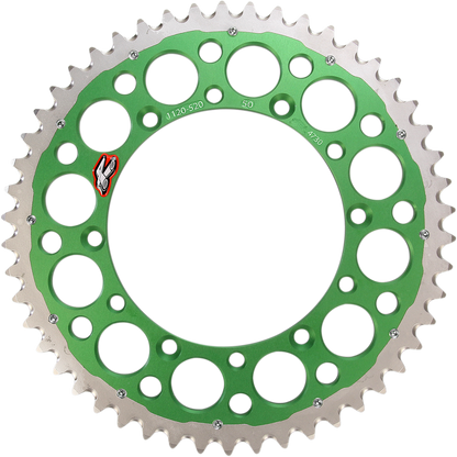 RENTHAL Twinring™ Rear Sprocket - 50 Tooth - Green 112052050GPGN