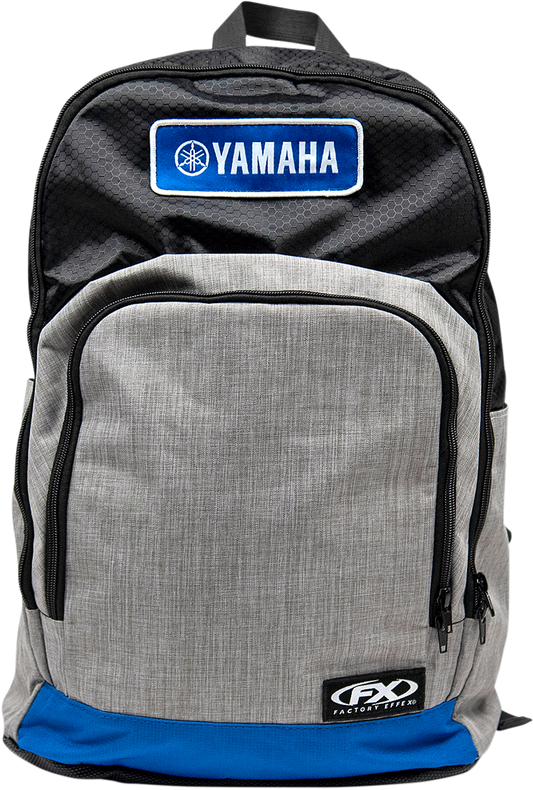 FACTORY EFFEX Yamaha Standard Backpack - Black/Gray/Blue 23-89210