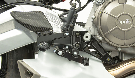 Graves motorsports Aprilia RS660 2021 - 2023 Adjustable Rearsets