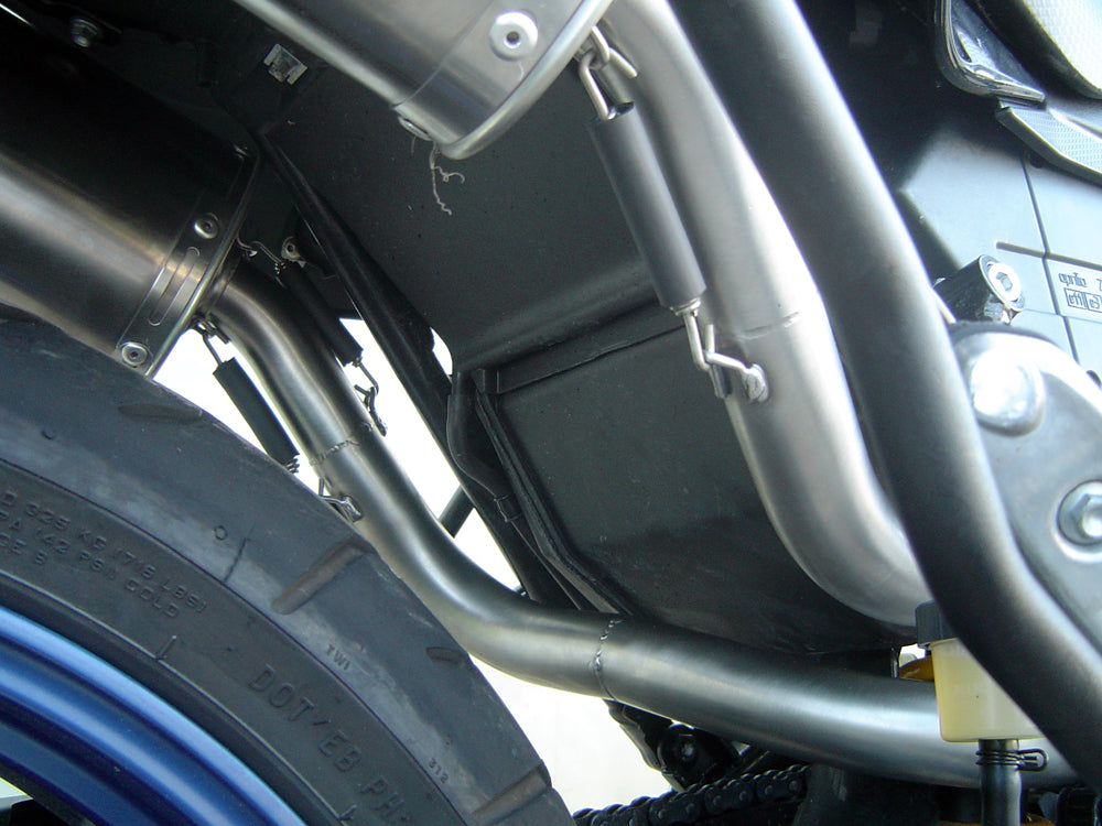 GPR Exhaust for Aprilia Pegaso 650 Ga 1992-1996, Furore Nero, Dual slip-on Including Removable DB Killers and Link Pipes  A.48.FUNE