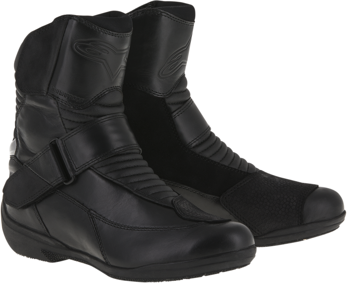 ALPINESTARS Stella Valencia Waterproof Boots - Black - US 11 / EU 43 2442216-10-43