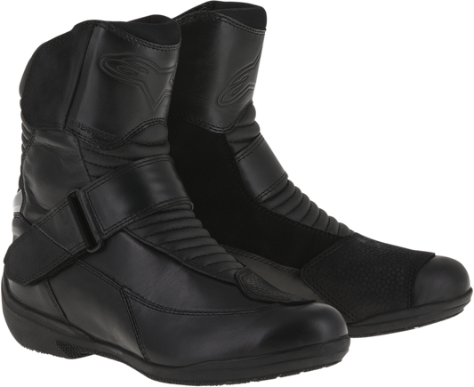 ALPINESTARS Stella Valencia Waterproof Boots - Black - US 7 / EU 38 2442216-10-38