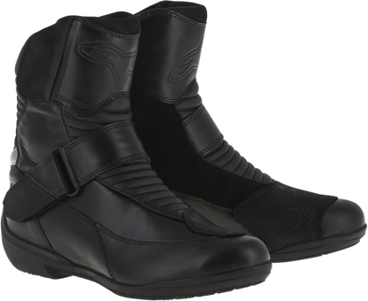 ALPINESTARS Stella Valencia Waterproof Boots - Black - US 8 / EU 39 2442216-10-39