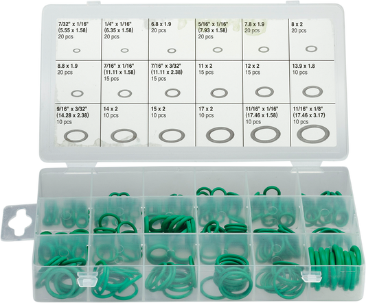 MOOSE RACING O-Ring - S.A.E./Metric - 270-Piece 206-5201