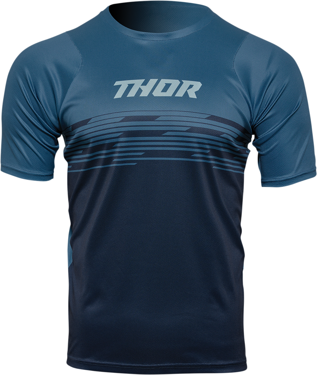 THOR Assist Shiver Jersey - Teal/Midnight - Medium 5120-0164