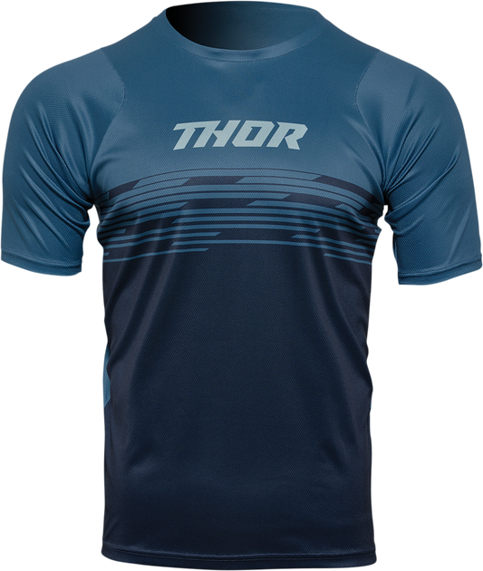 THOR Assist Shiver Jersey - Teal/Midnight - XL 5120-0166
