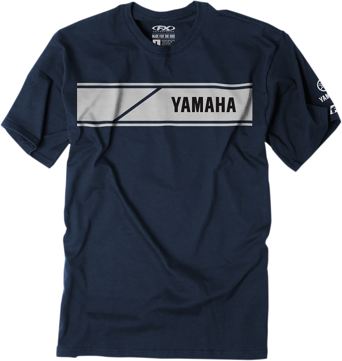FACTORY EFFEX Yamaha Speed Block T-Shirt - Navy - Medium 22-87222