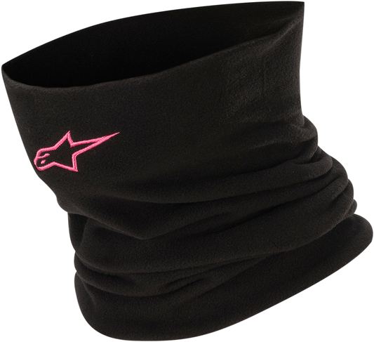 ALPINESTARS Neck Warmer - Black/Pink 4758614-1039