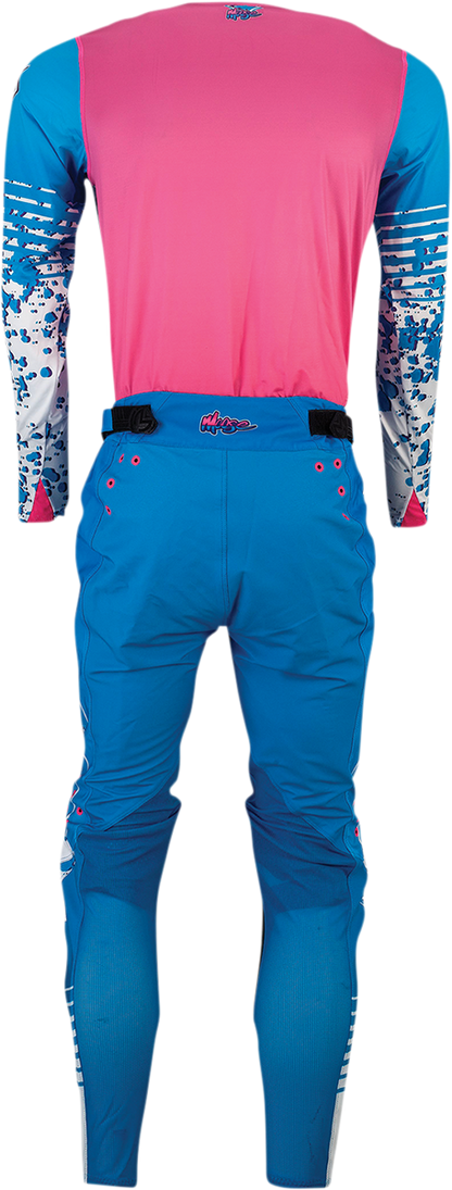 MOOSE RACING Agroid Jersey - Blue/Pink/White - Small 2910-6386