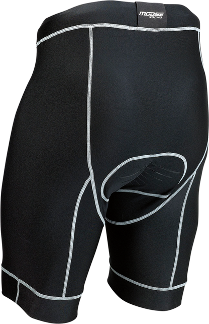 Pantalones cortos de compresión MOOSE RACING MTB - Negro - Grande 5001-0129 