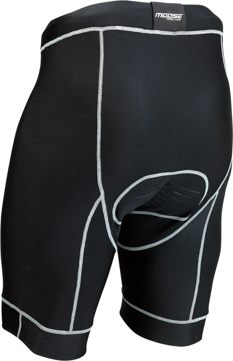Pantalones cortos de compresión MOOSE RACING MTB - Negro - Pequeño 5001-0127 