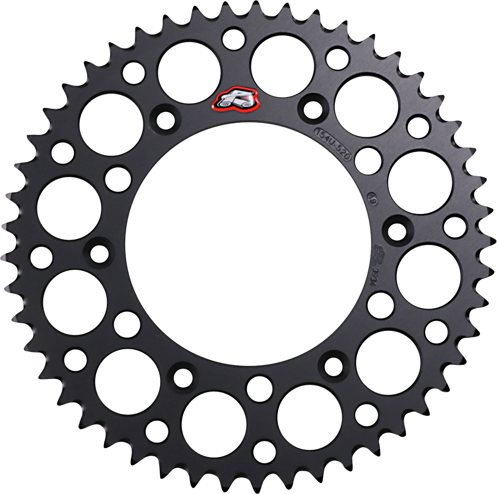 RENTHAL Sprocket - Honda - Black - 49 Tooth 154U-520-49GRBK