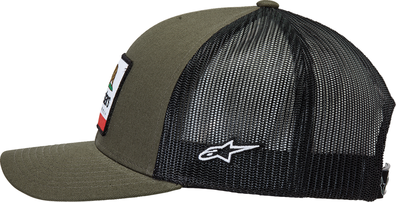 Gorra ALPINESTARS Cali 2.0 - Militar/Negro - Talla única 1212810506910OS 