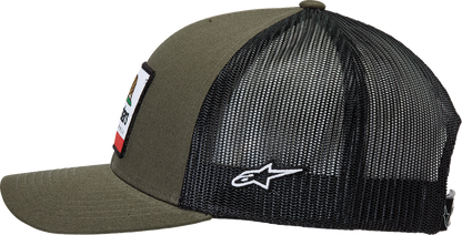 Gorra ALPINESTARS Cali 2.0 - Militar/Negro - Talla única 1212810506910OS 