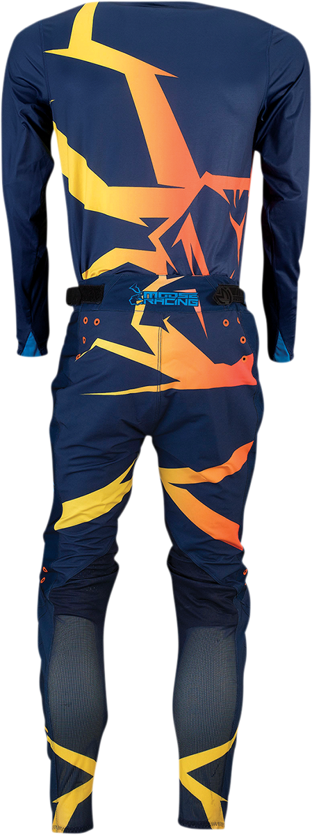 MOOSE RACING Agroid Jersey - Navy/Orange - Small 2910-6404