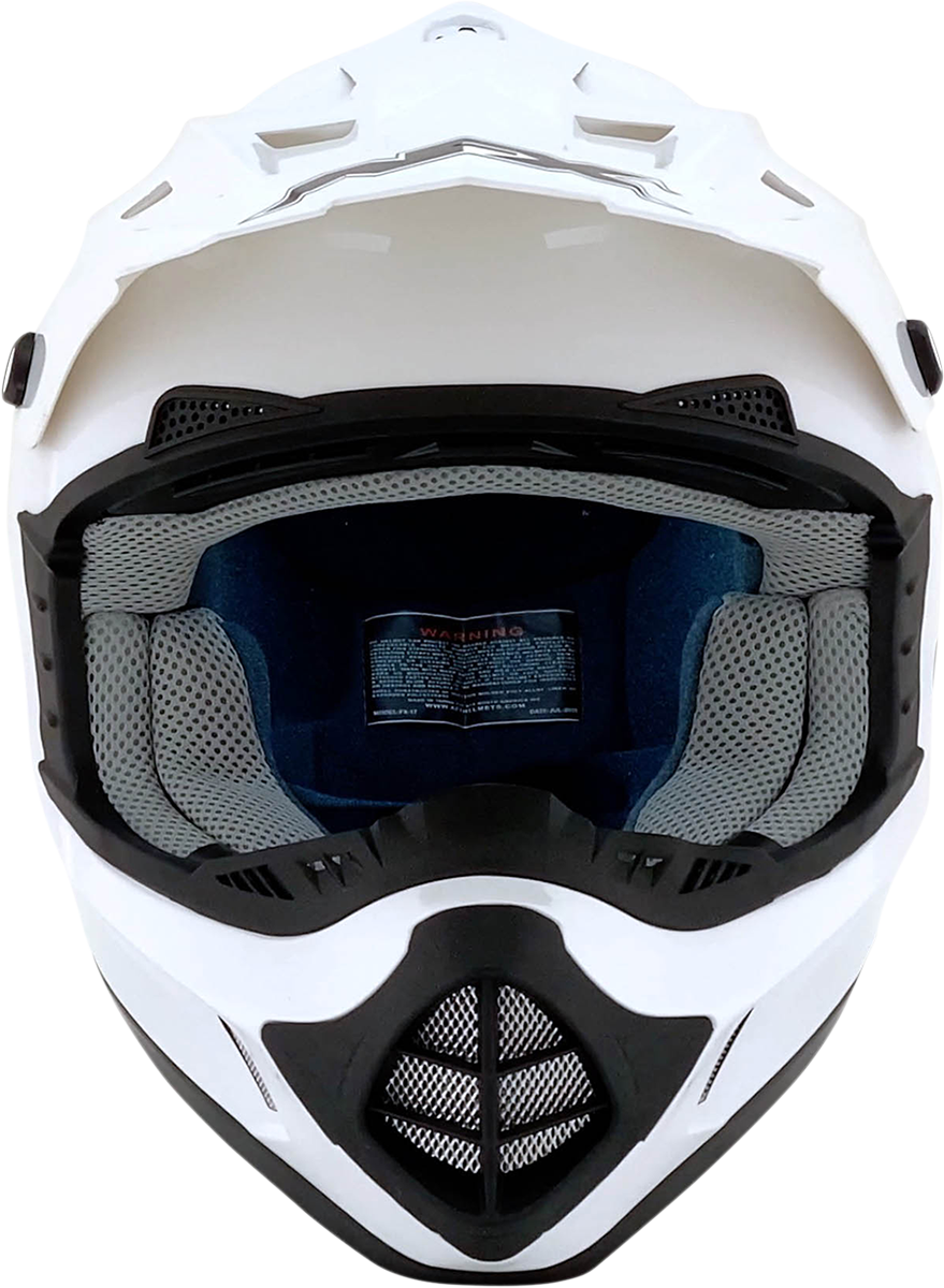 AFX FX-17 Helmet - White - 2XL 0110-4085
