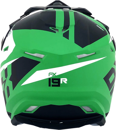 AFX FX-19R Helmet - Racing - Matte Green - Large 0110-7080