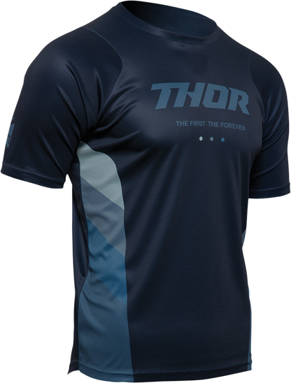 THOR Assist React Jersey - Midnight Blue/Teal - Large 5120-0183