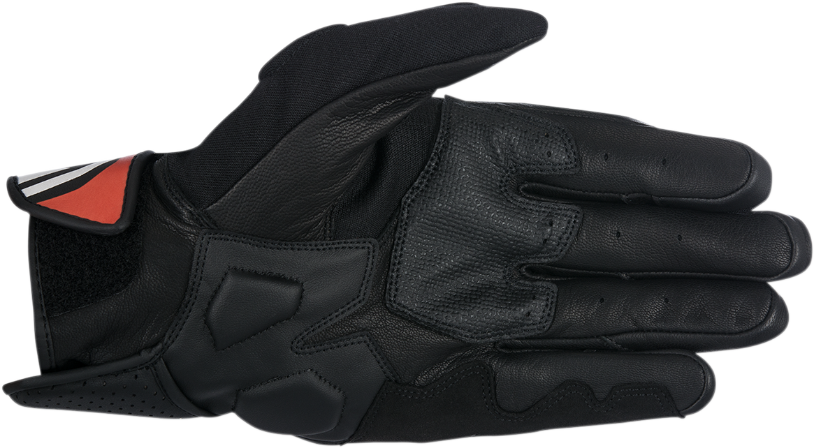 ALPINESTARS Booster Gloves - Black/Red - 2XL 3566917-13-2X