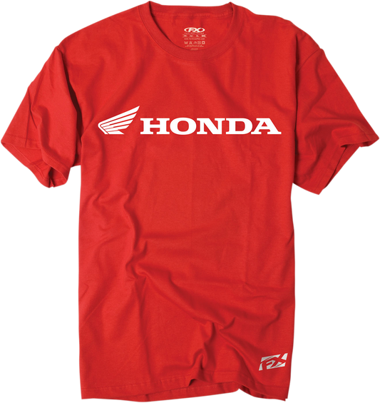 Camiseta horizontal FACTORY EFFEX Honda - Roja - Mediana 15-88330 